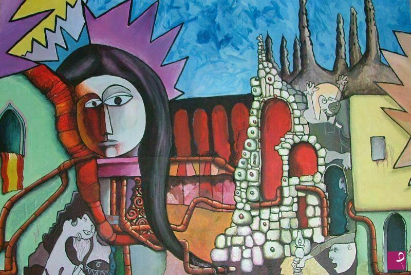 quadri in vendita online - Omaggio a Picasso