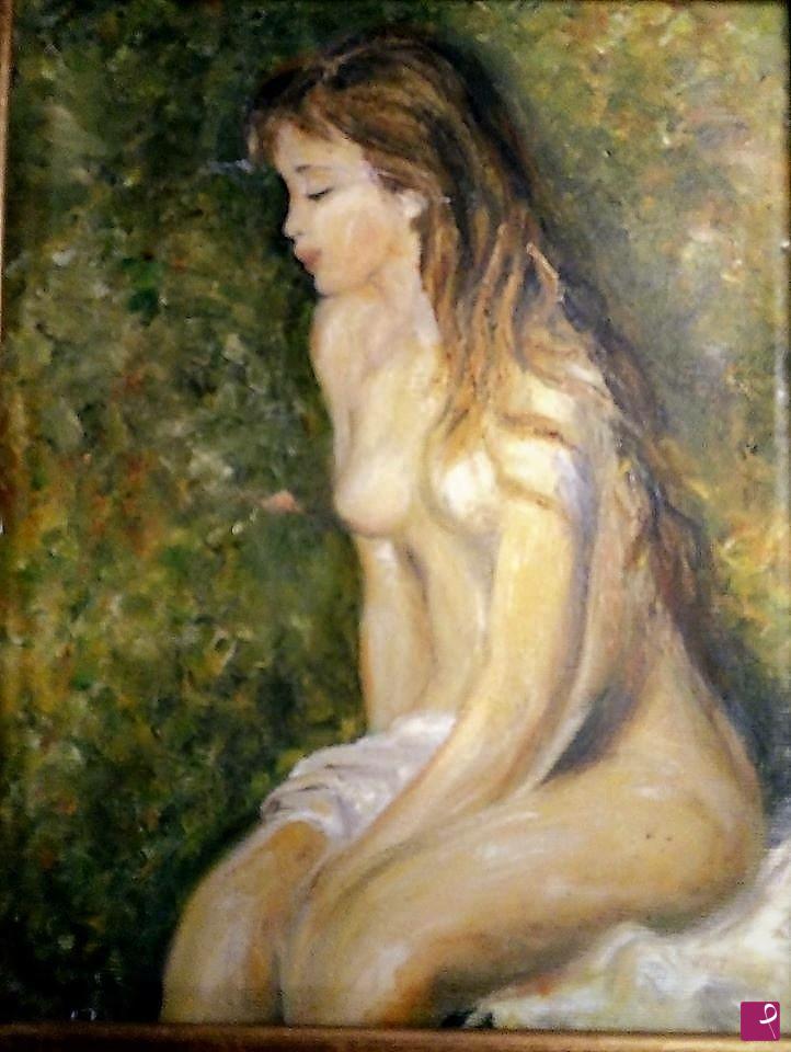 quadri in vendita online - Omaggio a Renoir