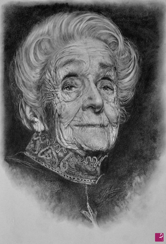 quadri in vendita online - Omaggio a Rita Levi Montalcini