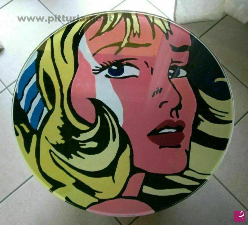 quadri in vendita online - omaggio a Roy Lichtenstein