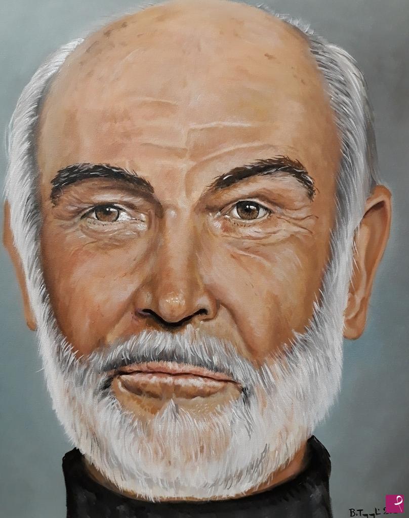 quadri in vendita online - Omaggio a Sean Connery