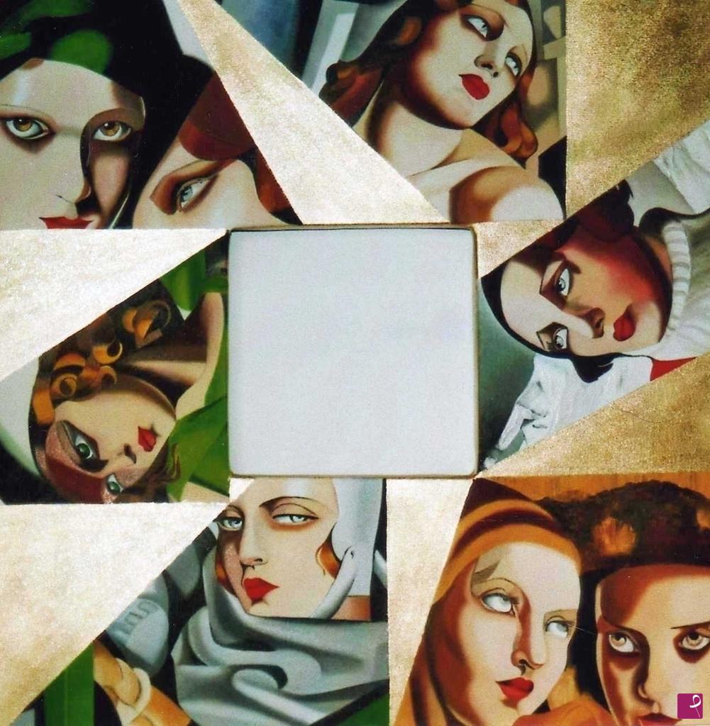 quadri in vendita online - OMAGGIO A TAMARA DE LEMPICKA - SGUARDI