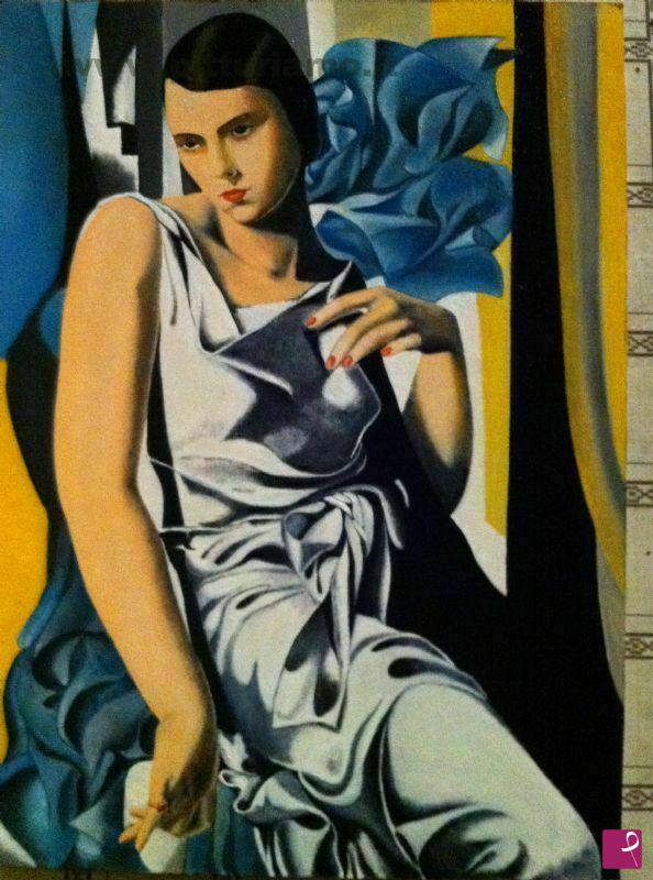 quadri in vendita online - omaggio a Tamara De Lempicka