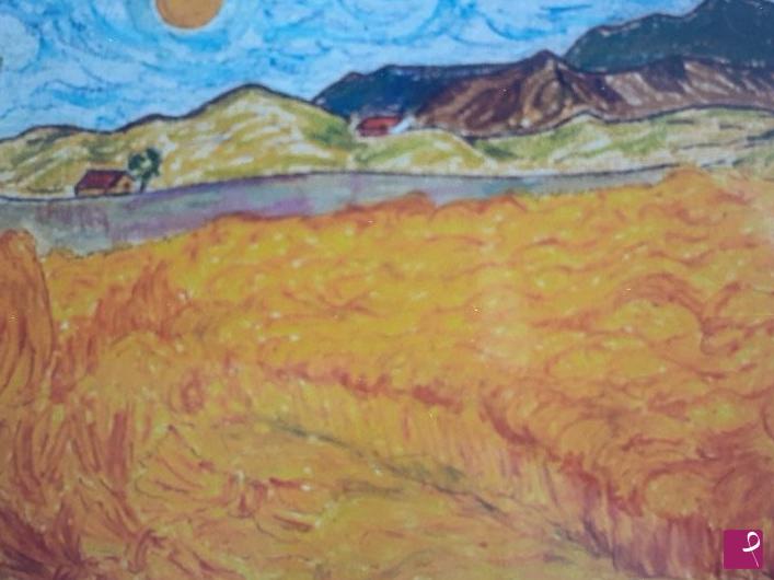 quadri in vendita online - Omaggio a Van Gogh