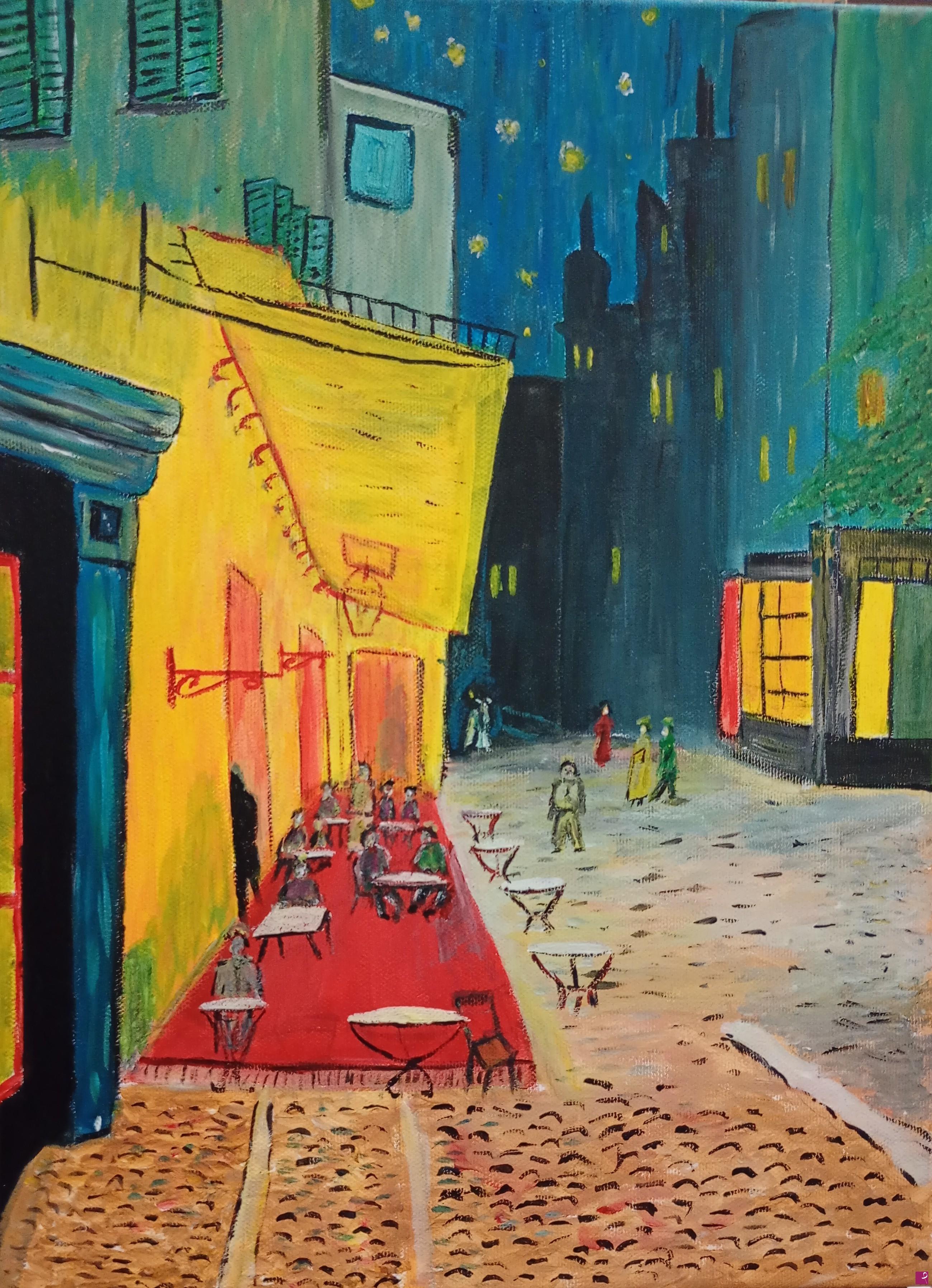 quadri in vendita online - Omaggio a Van Gogh