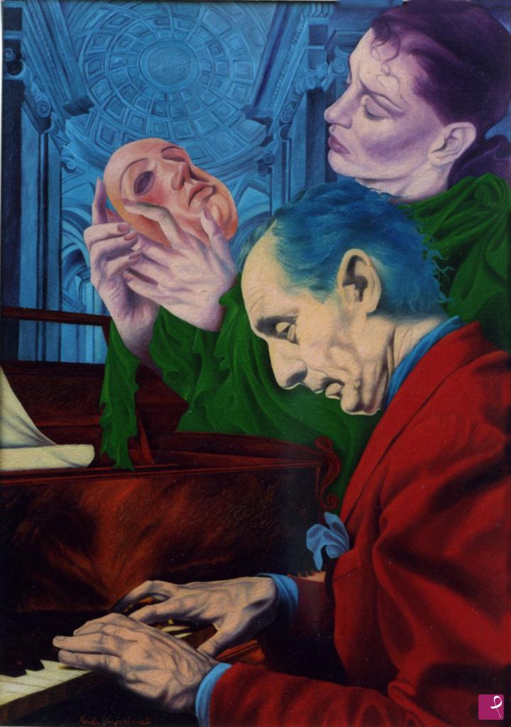quadri in vendita online - OMAGGIO A VLADIMIR HOROWITZ