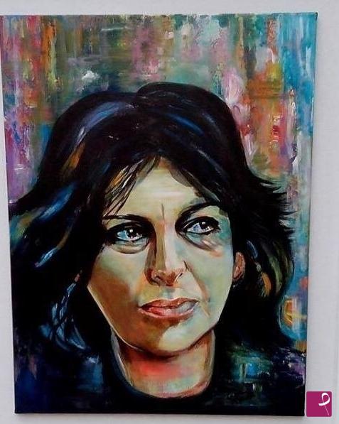 quadri in vendita online - Omaggio ad Anna Magnani