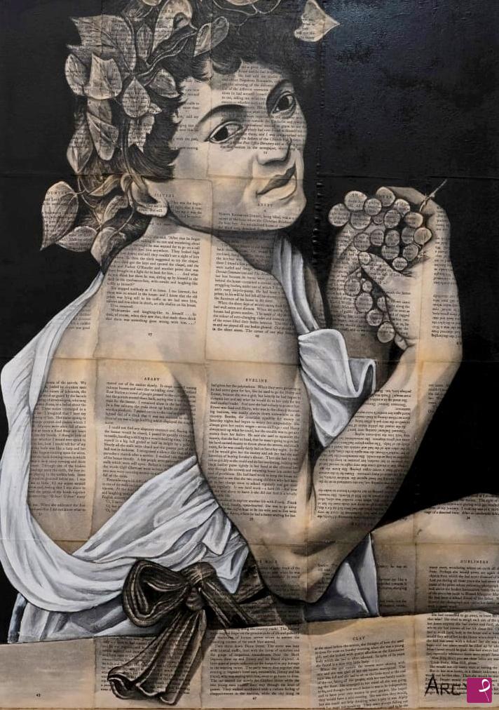 quadri in vendita online - Omaggio al Caravaggio