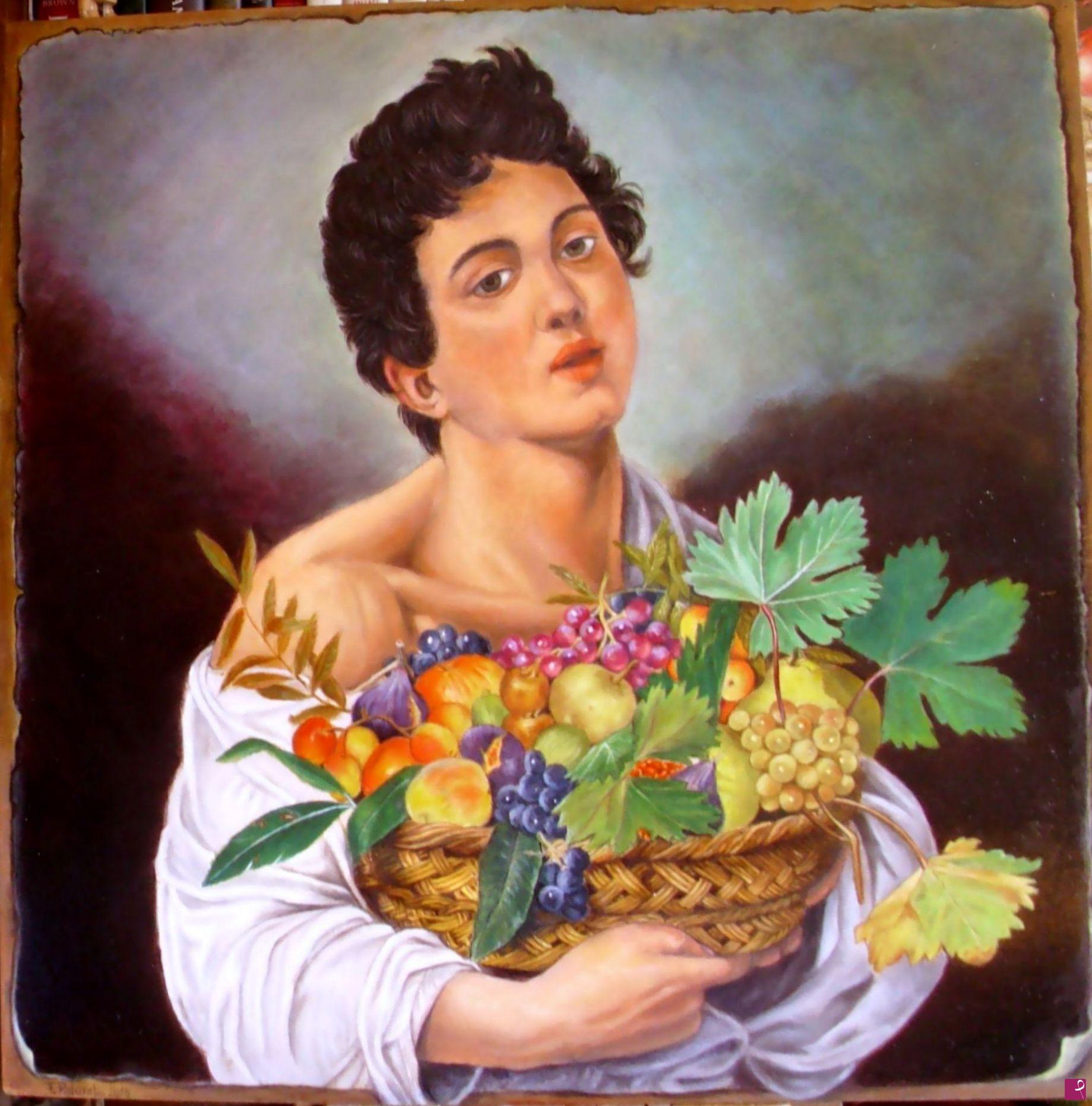 quadri in vendita online - "Omaggio al Caravaggio"
