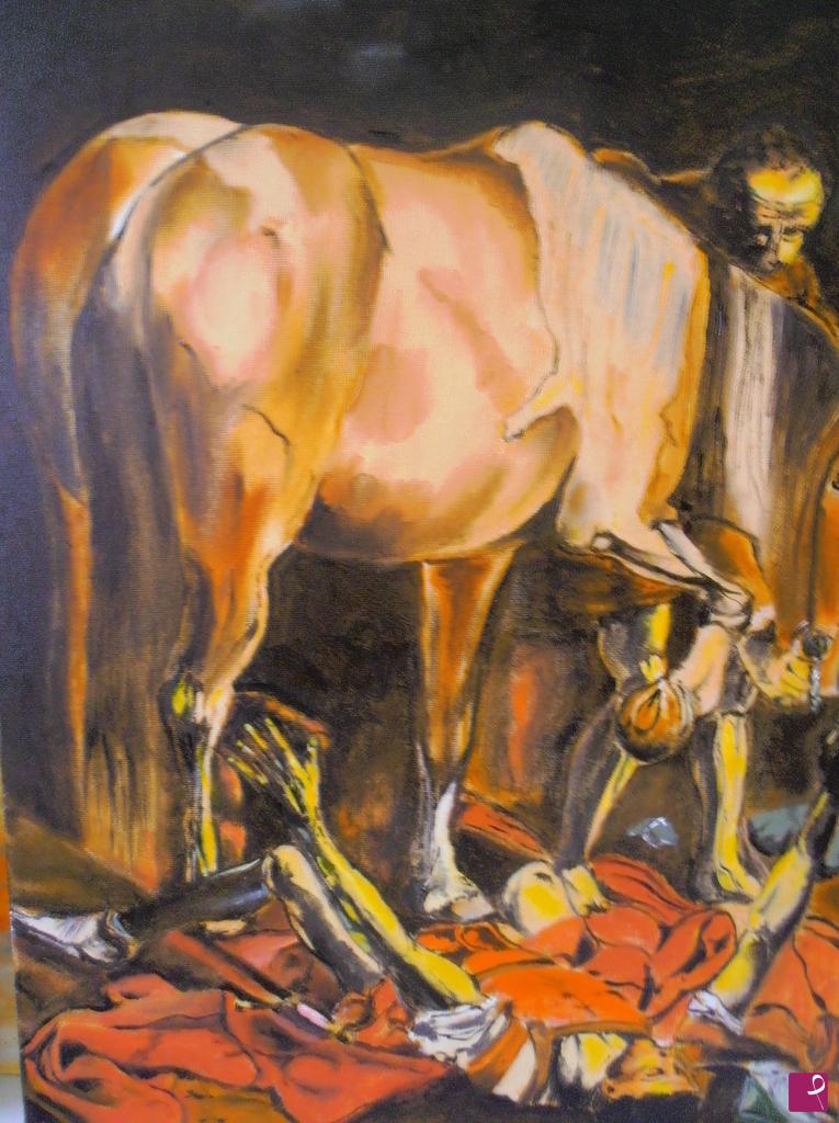 quadri in vendita online - omaggio al pittore Caravaggio