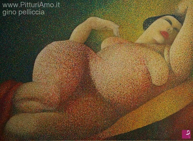 quadri in vendita online - omaggio alla lempicka