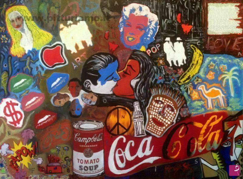 quadri in vendita online - Omaggio alla Pop Art
