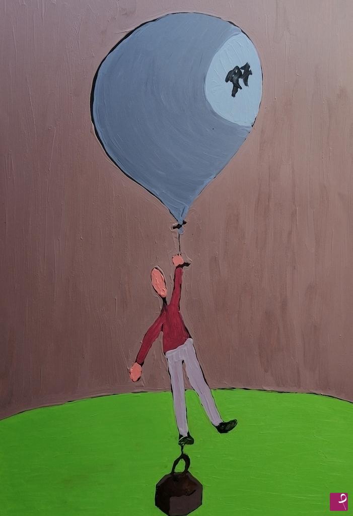 quadri in vendita online - OMAGGIO GARCIN 02 (48 X 33; OLIO SU CARTA)