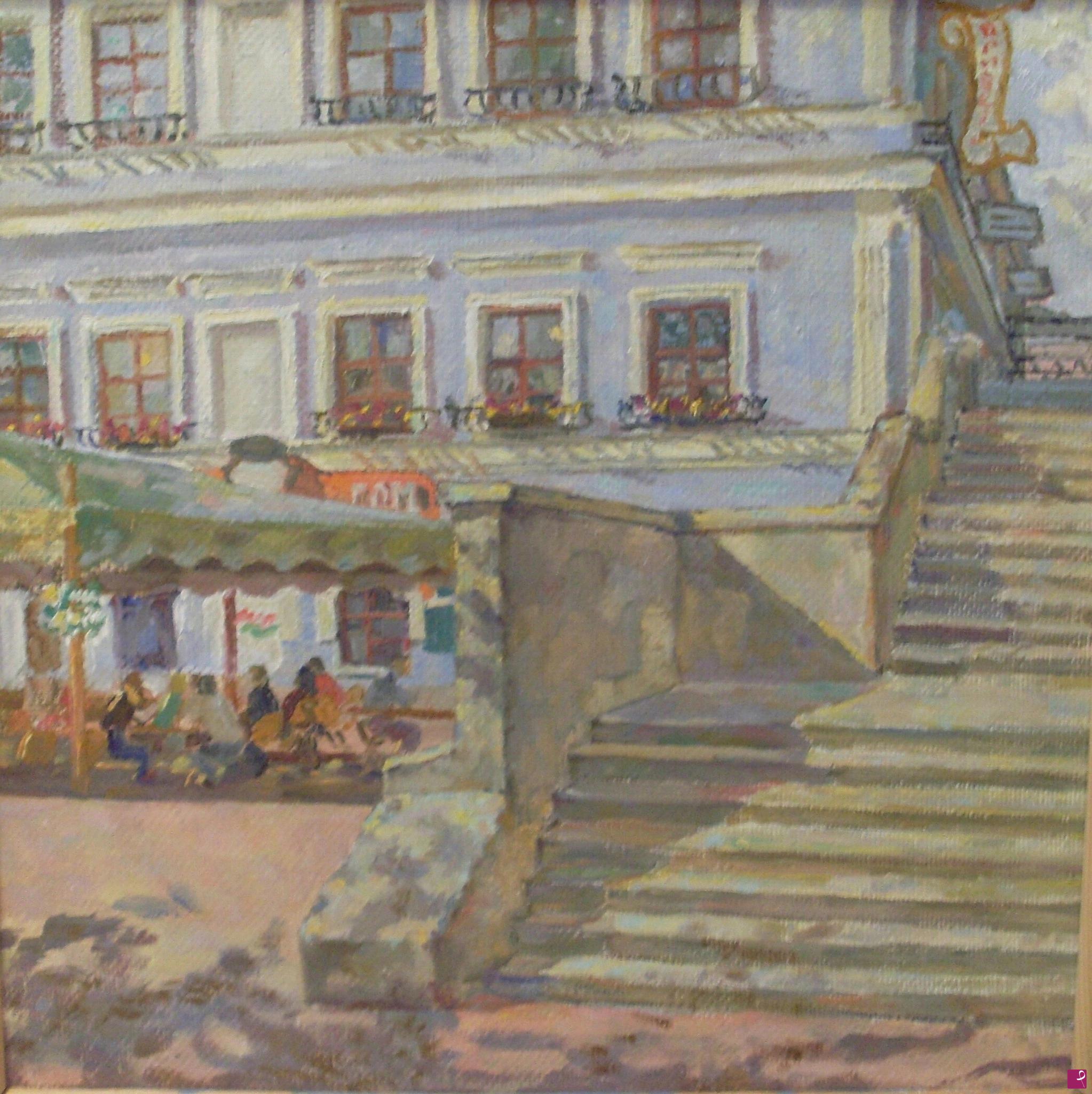 quadri in vendita online - Ombre in città 