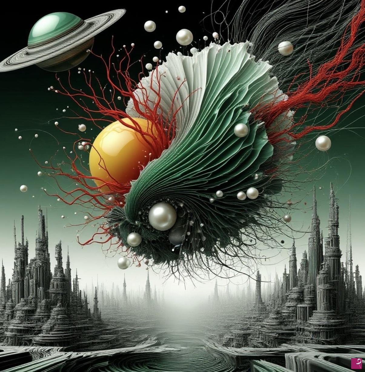 quadri in vendita online - On Another Planet