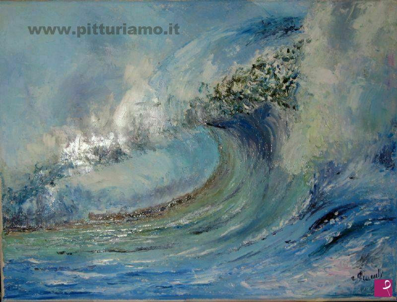 quadri in vendita online - onda da surf