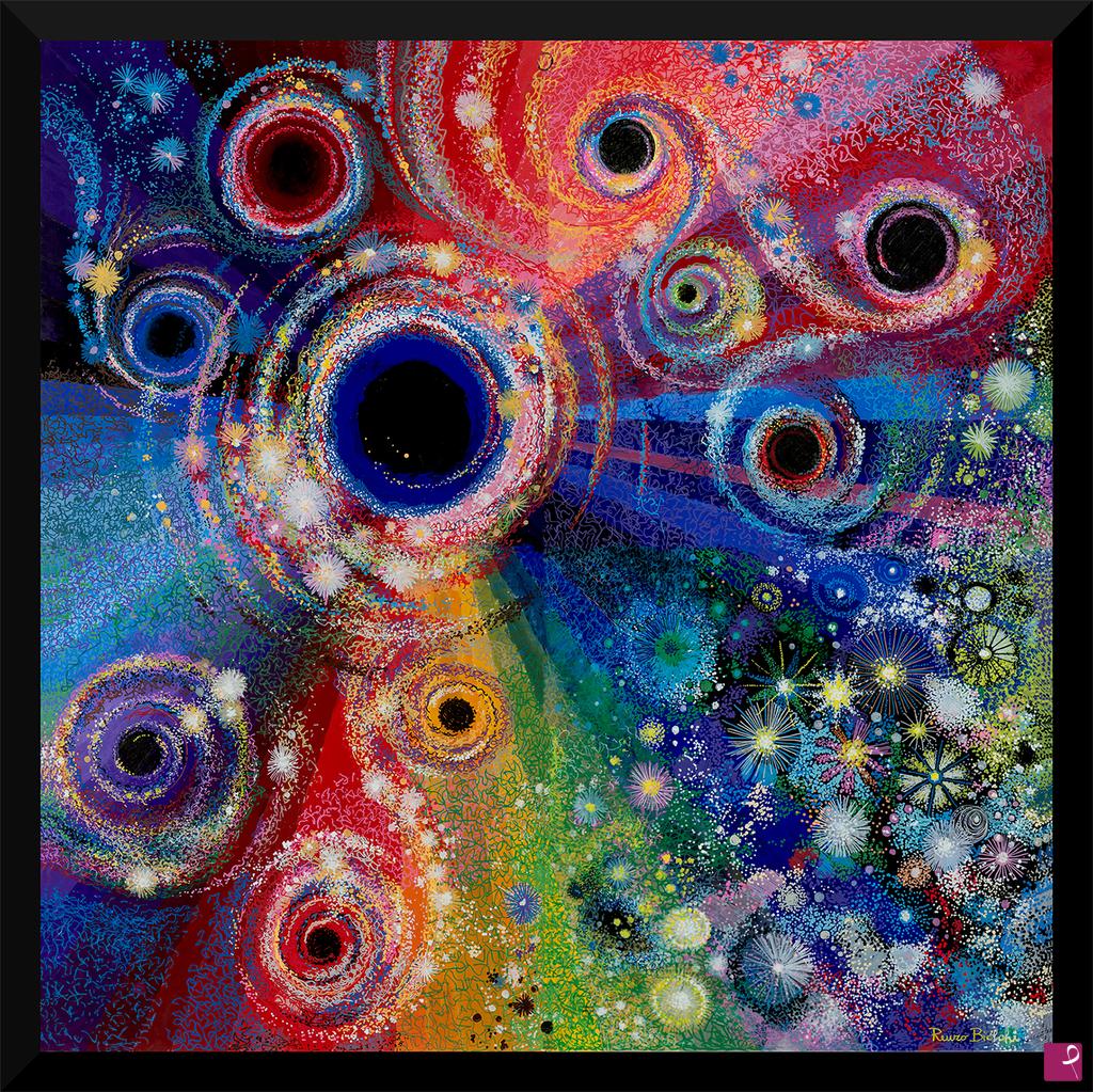 quadri in vendita online - opera  114  Buchi neri nell'universo....Occhi verso altre dimensioni.