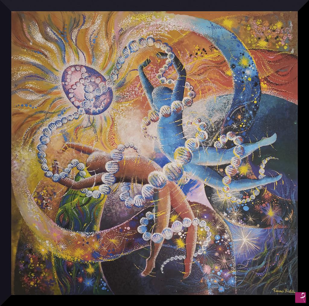 quadri in vendita online - opera  151   La vita...un fenomeno che si diffonde nell'universo.