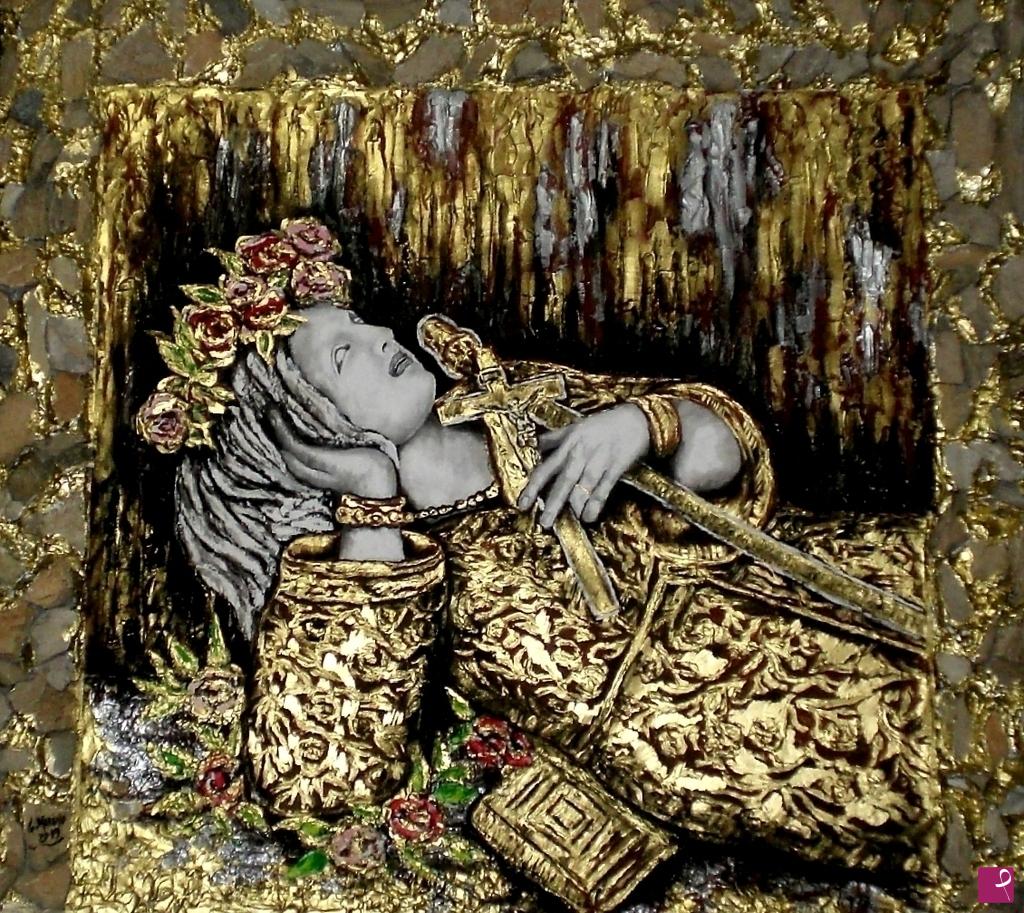 quadri in vendita online - opera  SANTA ROSALIA PATRONA DI PALERMO