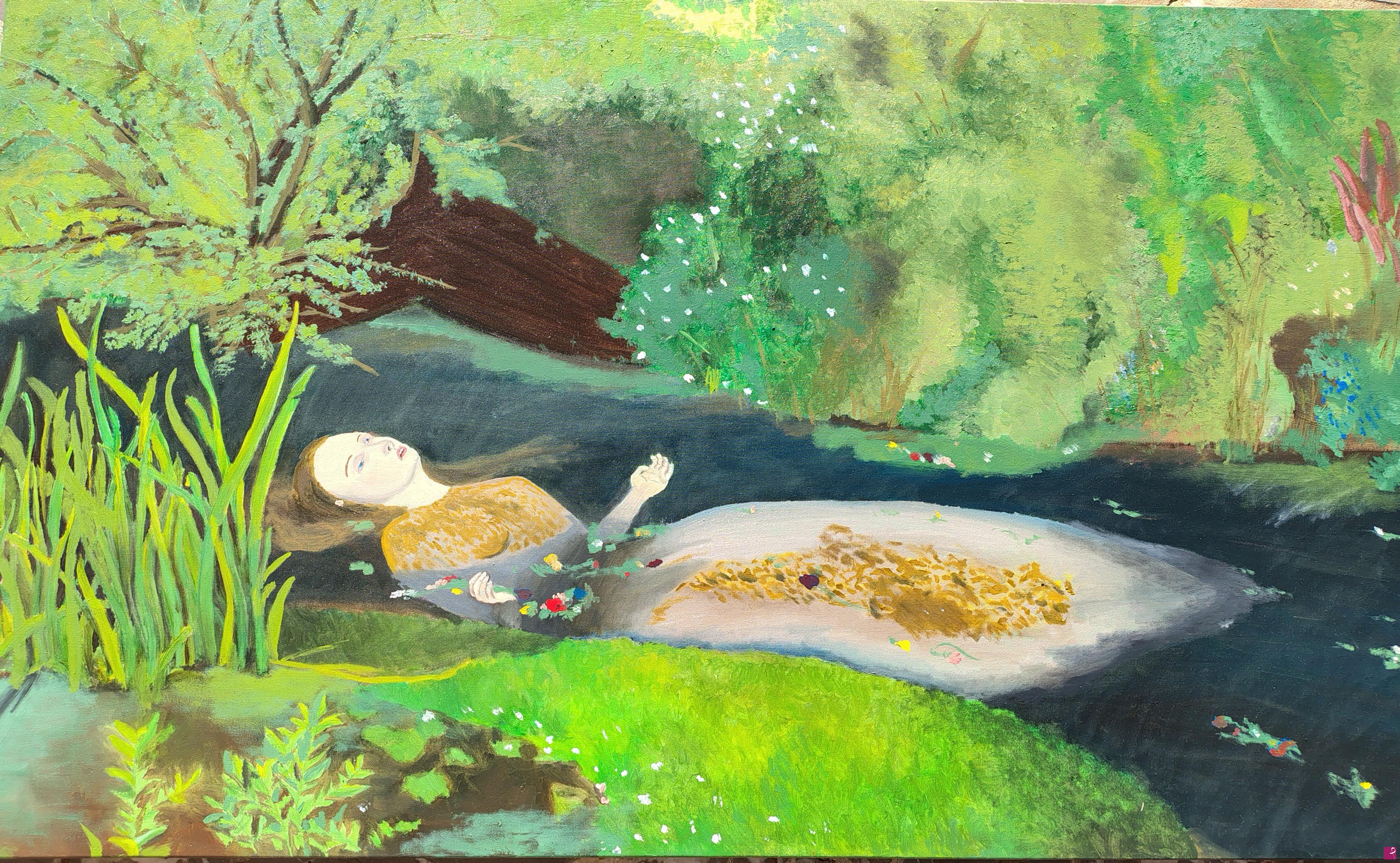 quadri in vendita online - Ophelia (riproduzione)