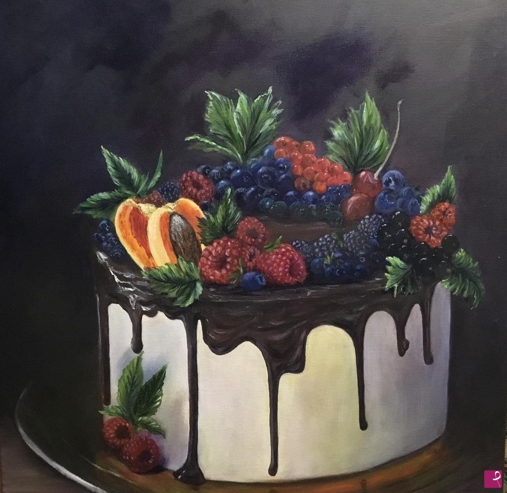 quadri in vendita online - Ora del dessert 