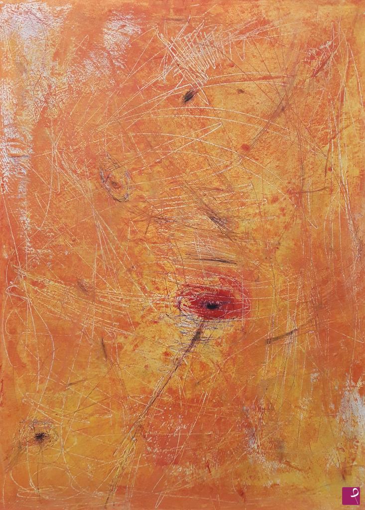 quadri in vendita online - Orange 2