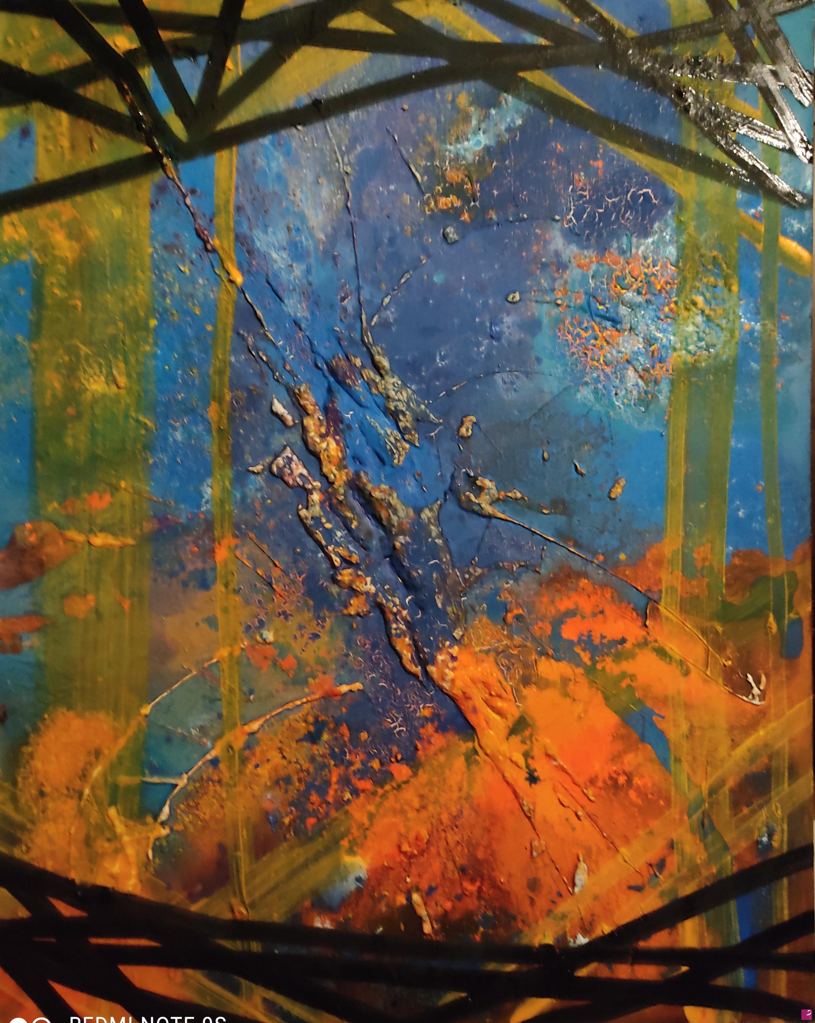 quadri in vendita online - orange
