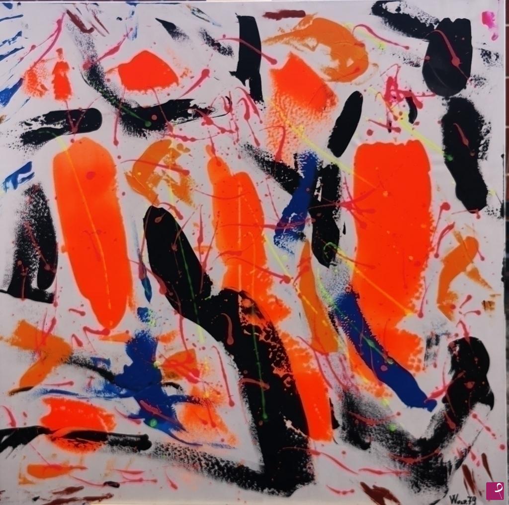 quadri in vendita online - Orange Pearl 