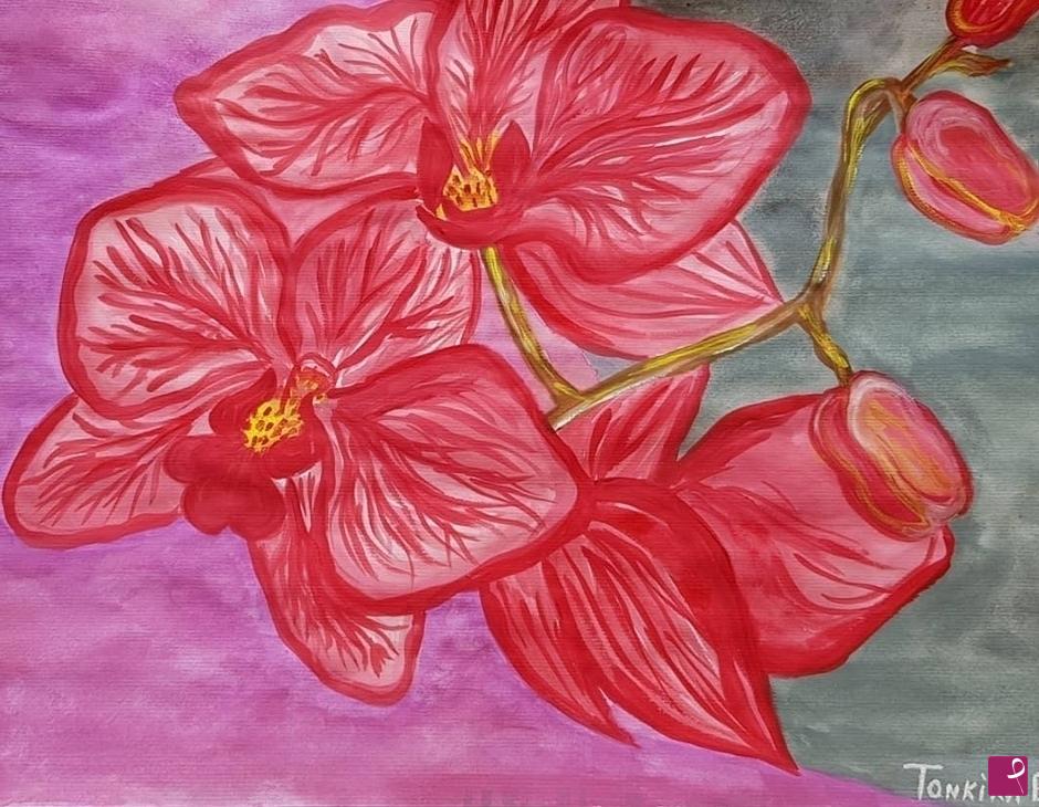 quadri in vendita online - Orchidea