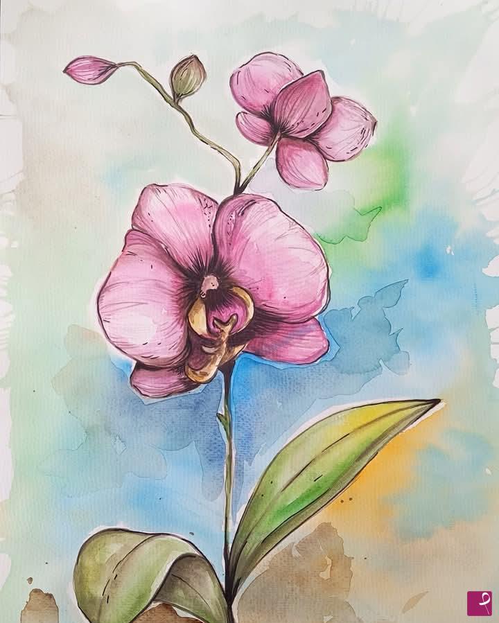 quadri in vendita online - Orchidea 