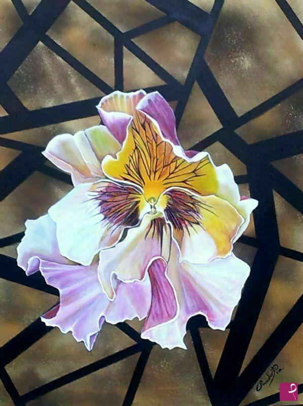 quadri in vendita online - orchidea     oltre gli schemi  intrecci