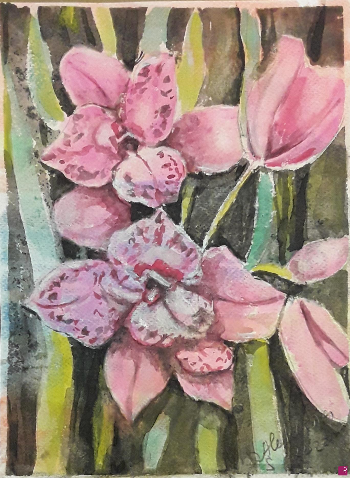quadri in vendita online - Orchidee 