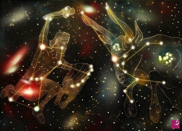 quadri in vendita online - ORIONE e le PLEIADI