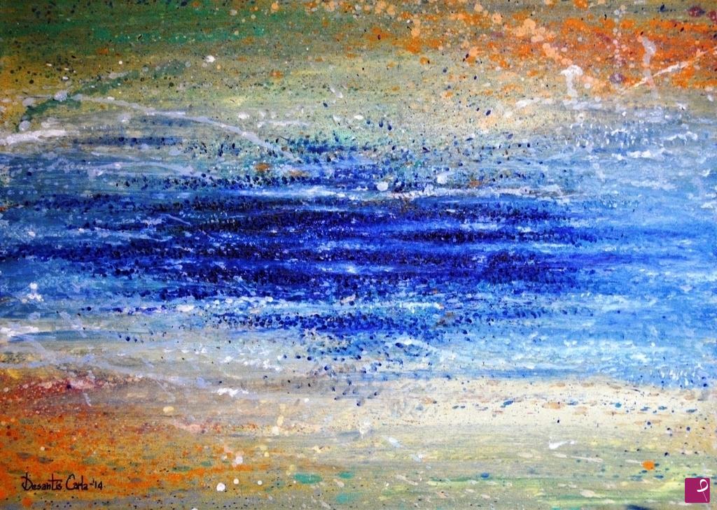 quadri in vendita online - Orizzonte Blu