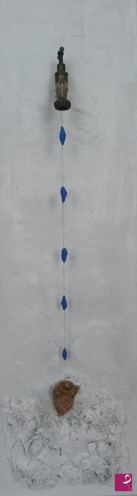 quadri in vendita online - Oro blu