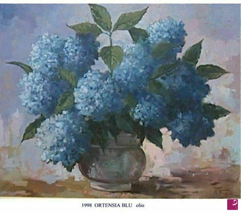 quadri in vendita online - ORTENSIA   BLU