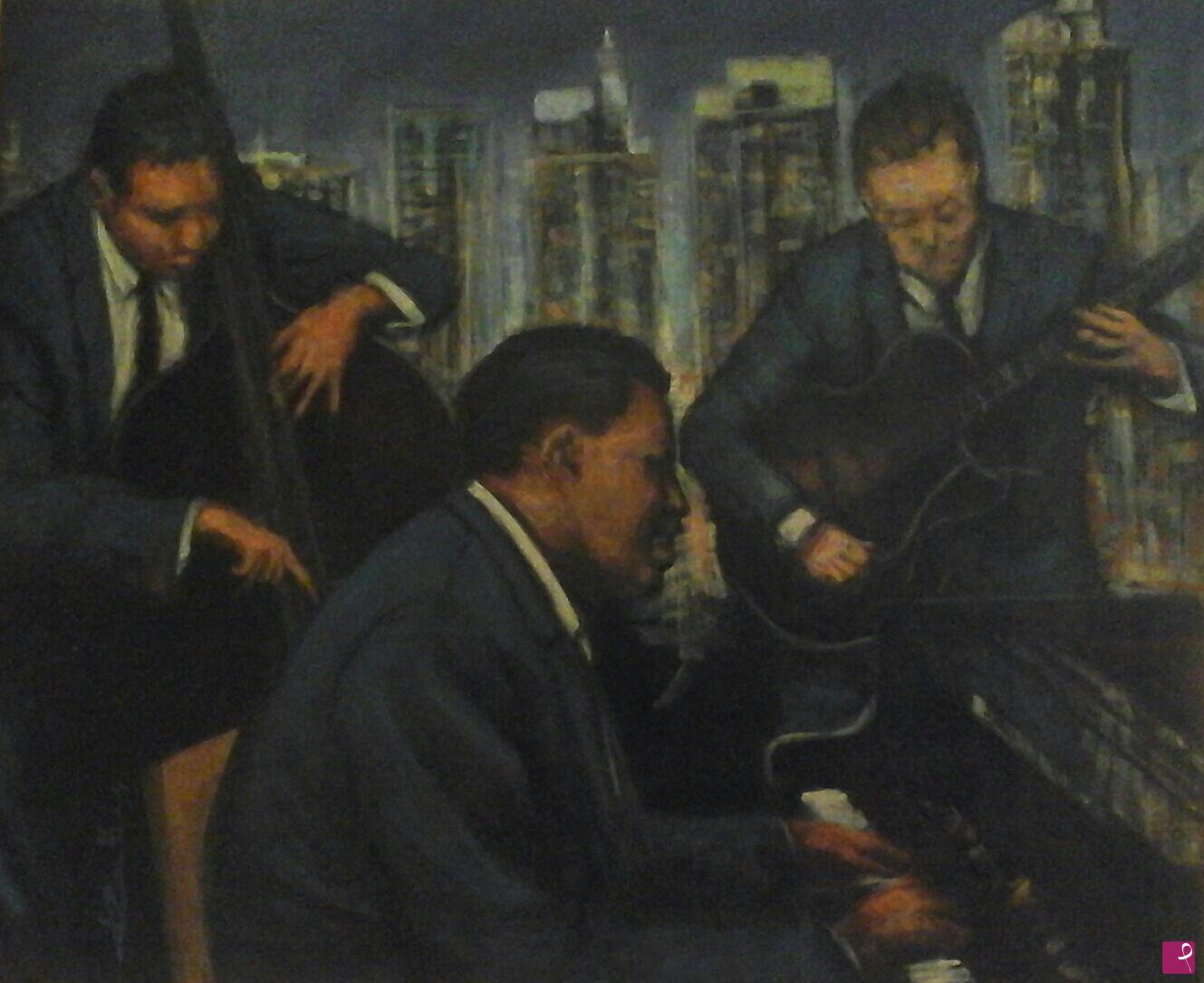 quadri in vendita online - Oscar Peterson trio 