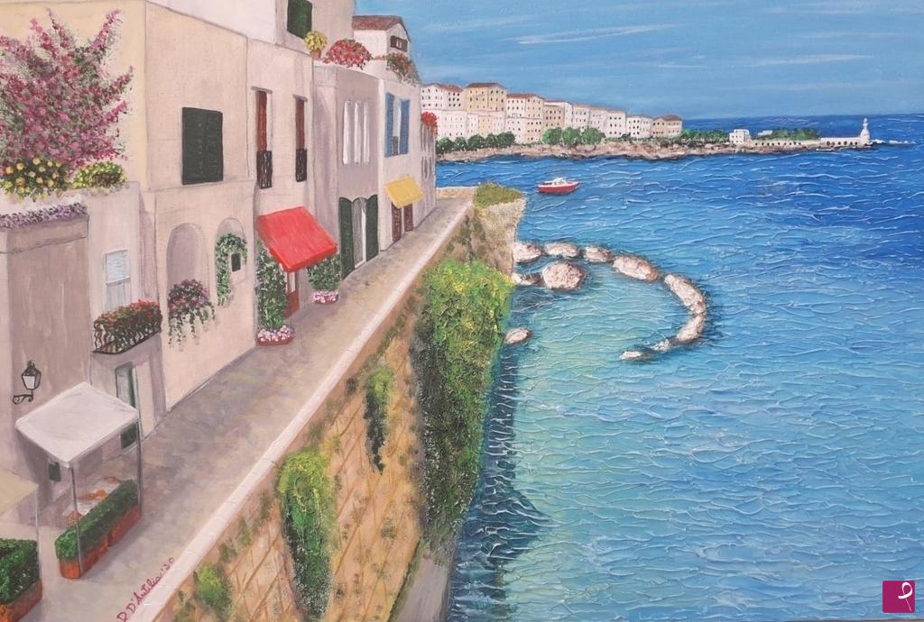 quadri in vendita online - Otranto - Bastione