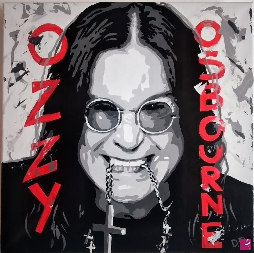 quadri in vendita online - Ozzy Osbourne