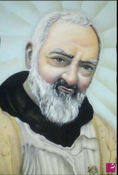 quadri in vendita online - Padre pio