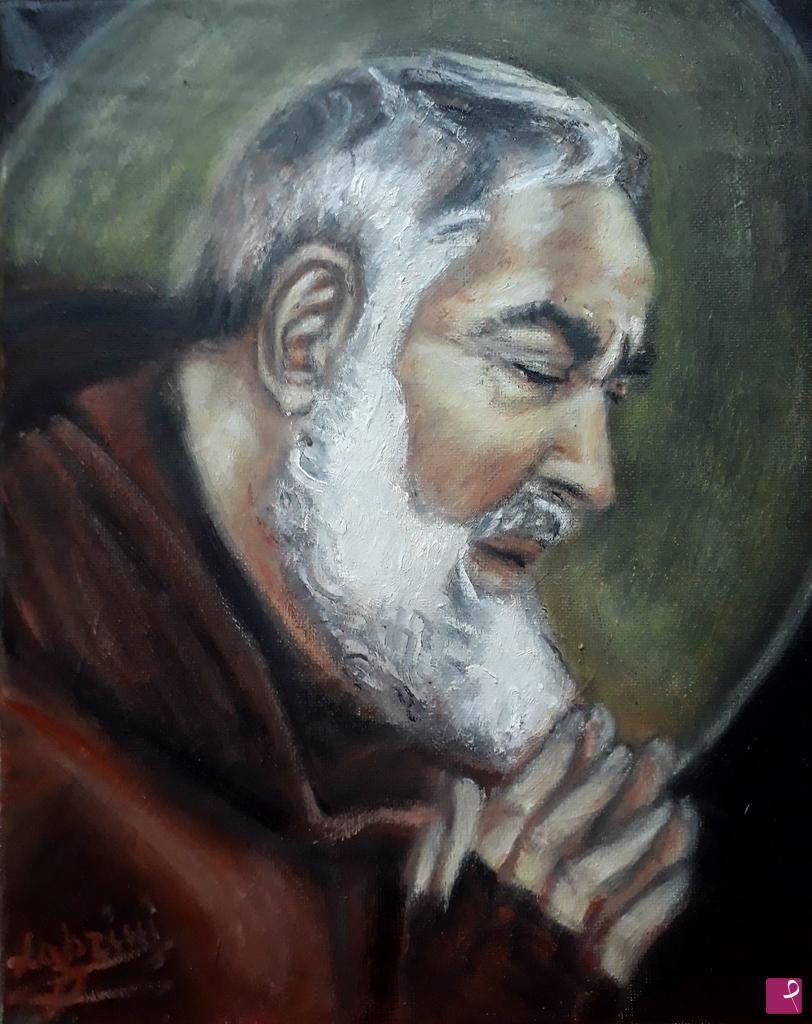 quadri in vendita online - Padre pio