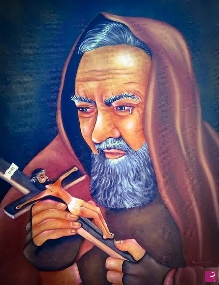 quadri in vendita online - Padre Pio 