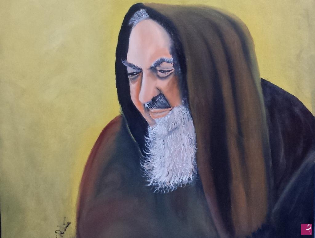 quadri in vendita online - Padre Pio da Pietralcina 