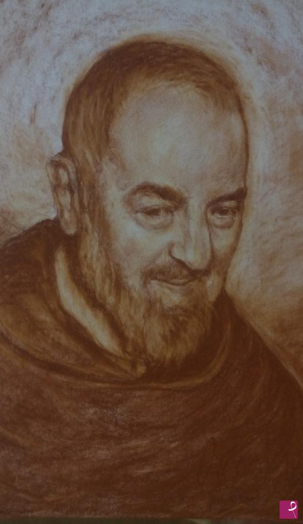 quadri in vendita online - Padre Pio da Pietrelcina