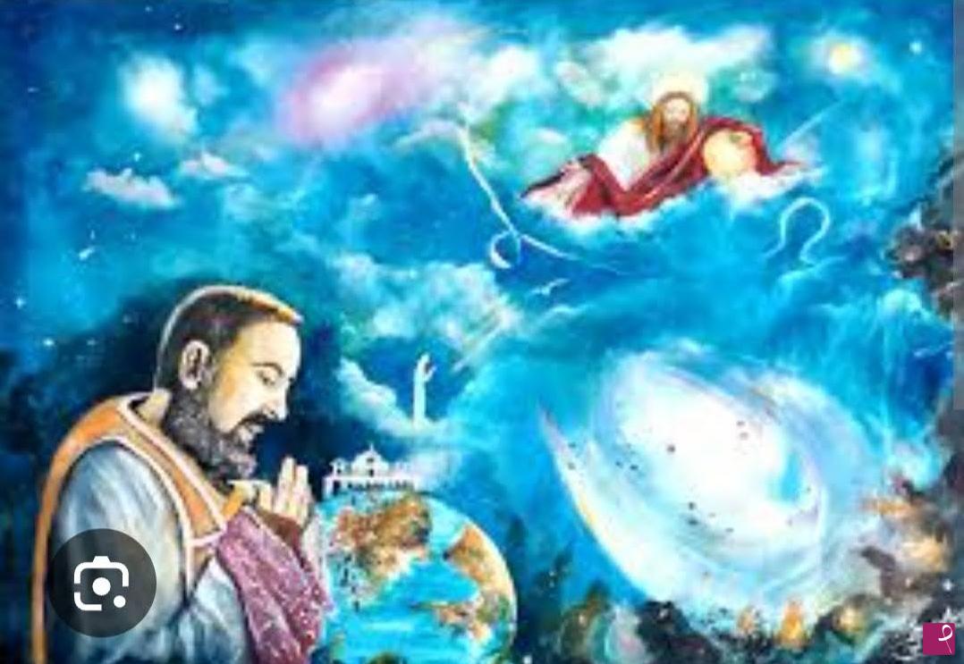 quadri in vendita online - "PADRE  PIO INTERCEDE"