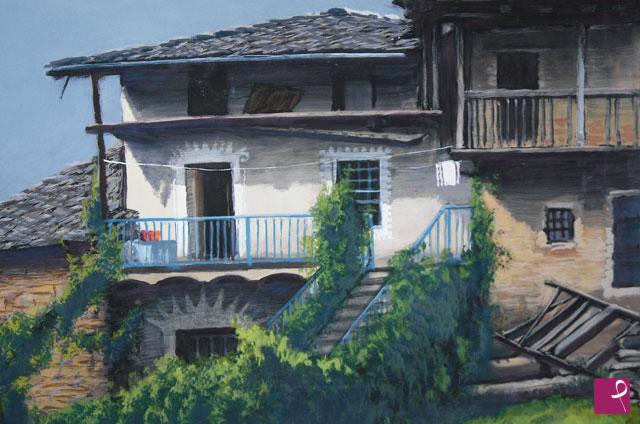 quadri in vendita online - Paesaggio - Val Chisone