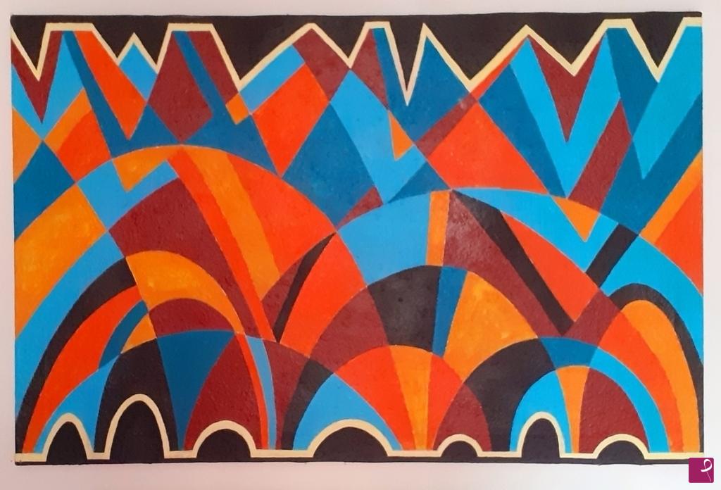 quadri in vendita online - Paesaggio astratto / Abstract landscape
