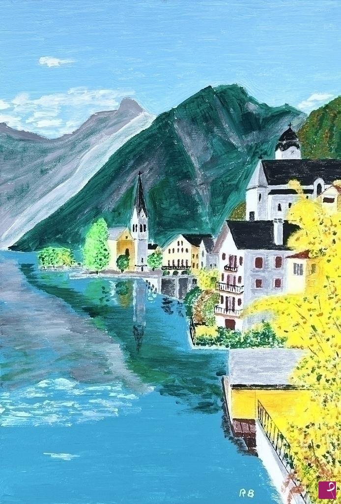 quadri in vendita online - PAESAGGIO AUSTRIACO