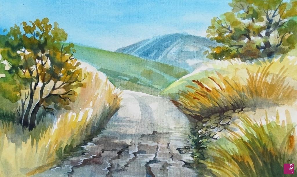 quadri in vendita online - Paesaggio AUTUNNALE 