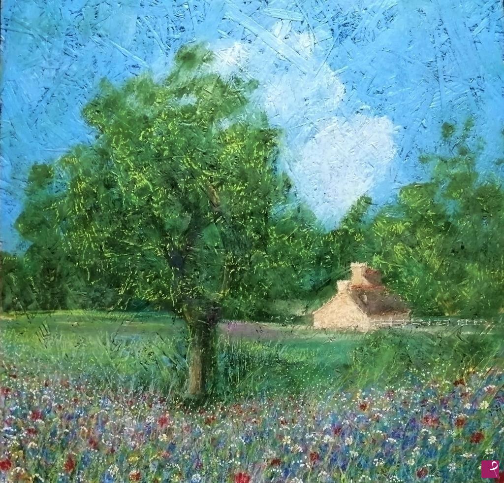 quadri in vendita online - Paesaggio Bretone